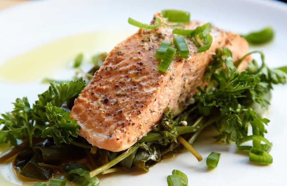 Steamed fish