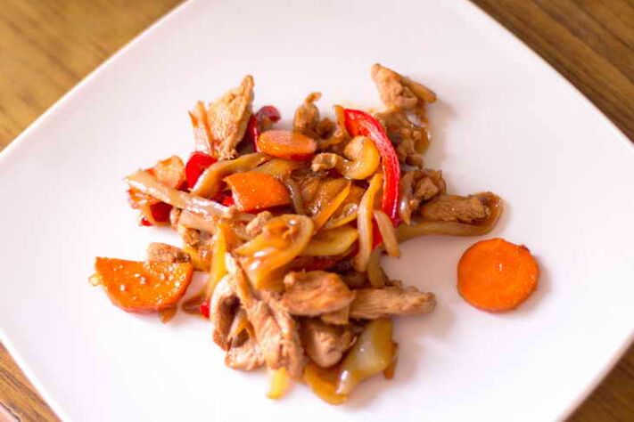 Chicken breast with carrots for Alternation