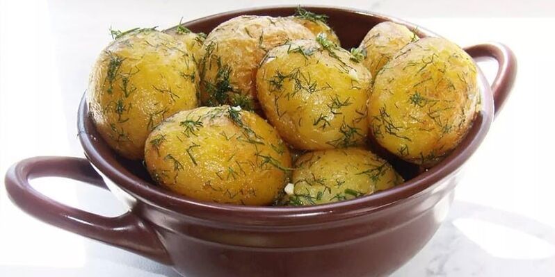 baked potatoes with herbs for weight loss
