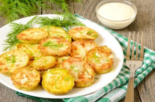 fried zucchini for japanese diet